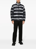 Moncler Sil striped puffer jacket