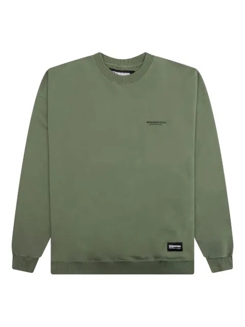 Neighborhood circular-logo sweatshirt