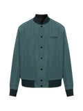 Balmain logo-embroidered reversible bomber jacket