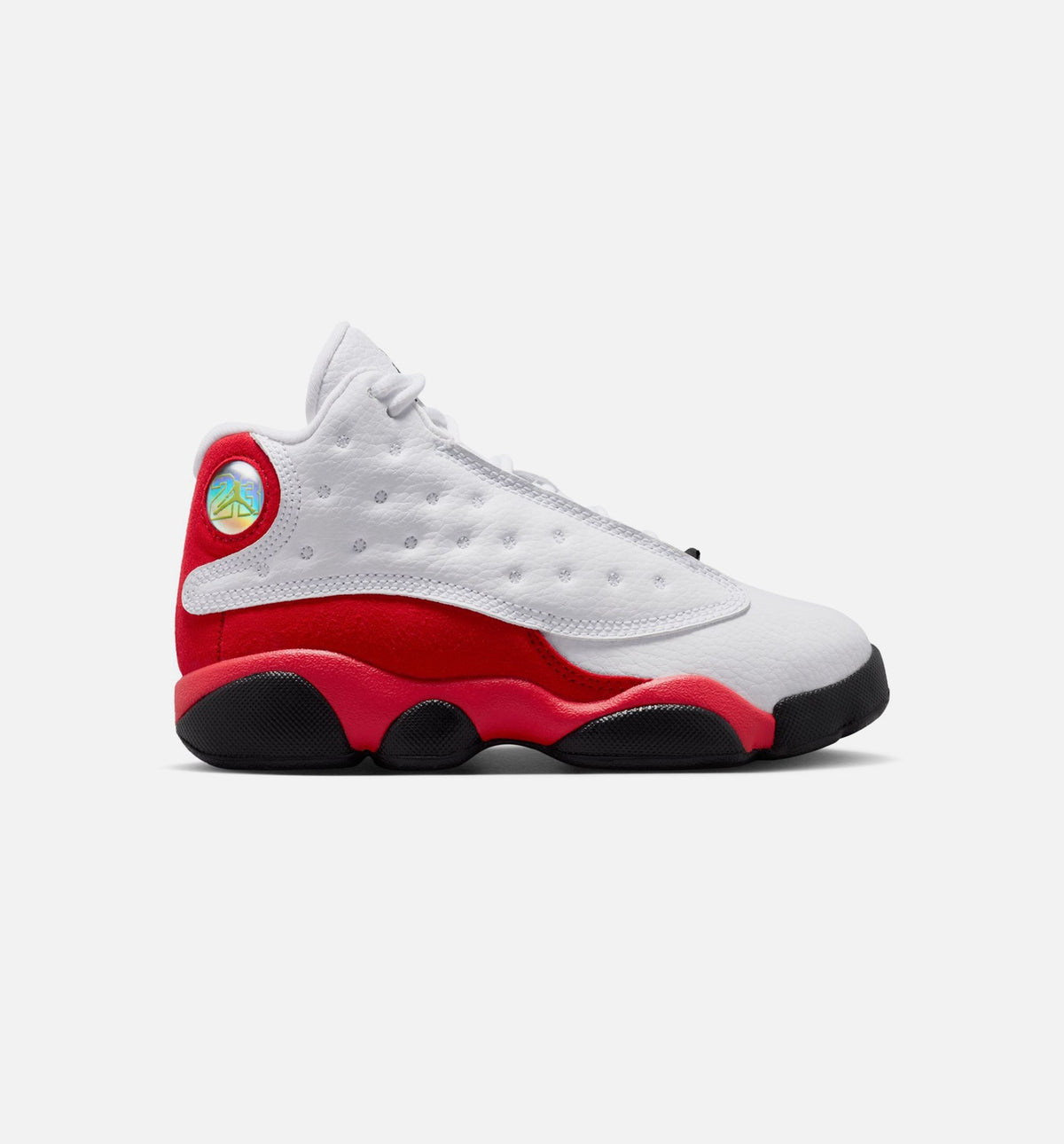 Air Jordan 13 Retro White and University Red – Preschool Lifestyle Shoe in White/Black/True Red
