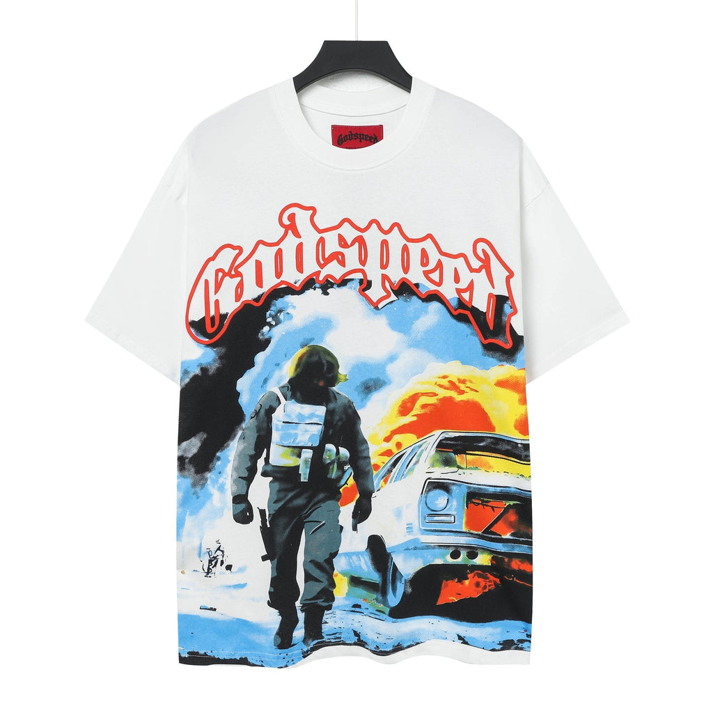 Godspeed Out of Many One Short-Sleeve Graphic T-Shirt