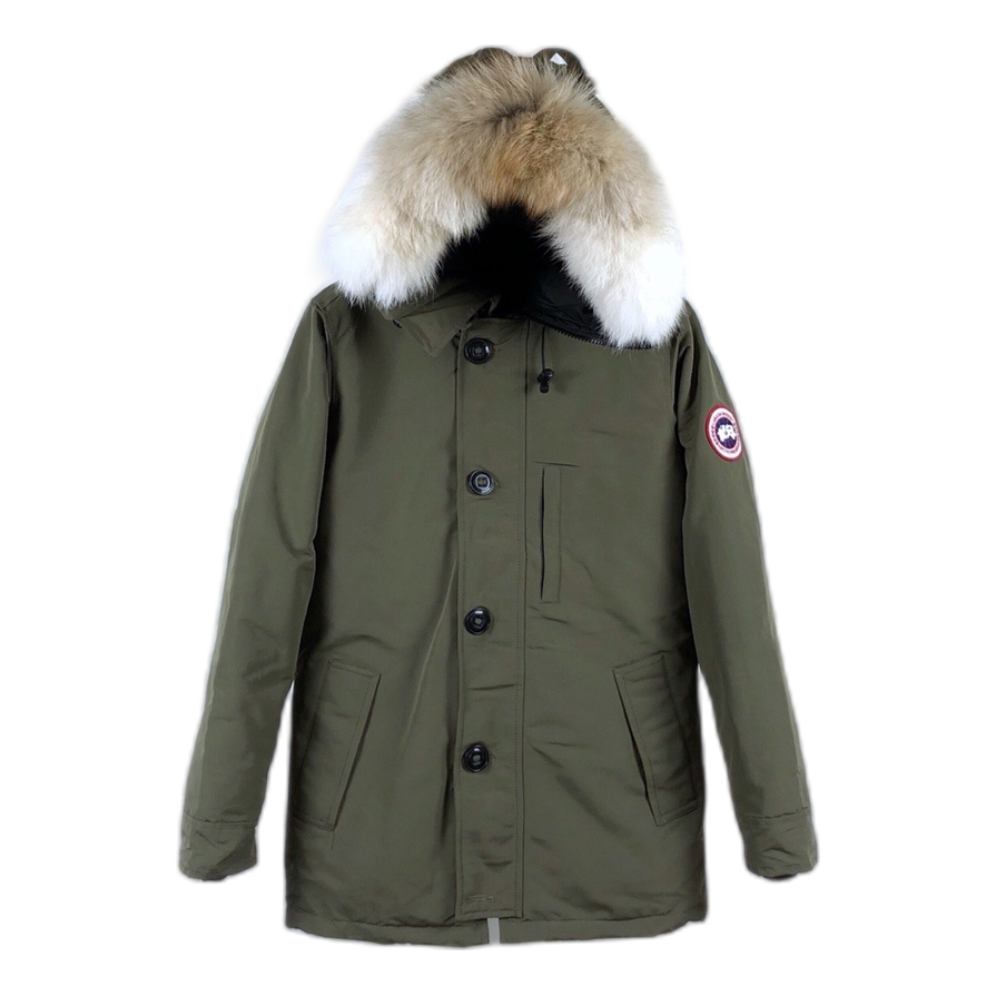 Canada Goose Chateau Parka – Military Green Coyote Fur Trim