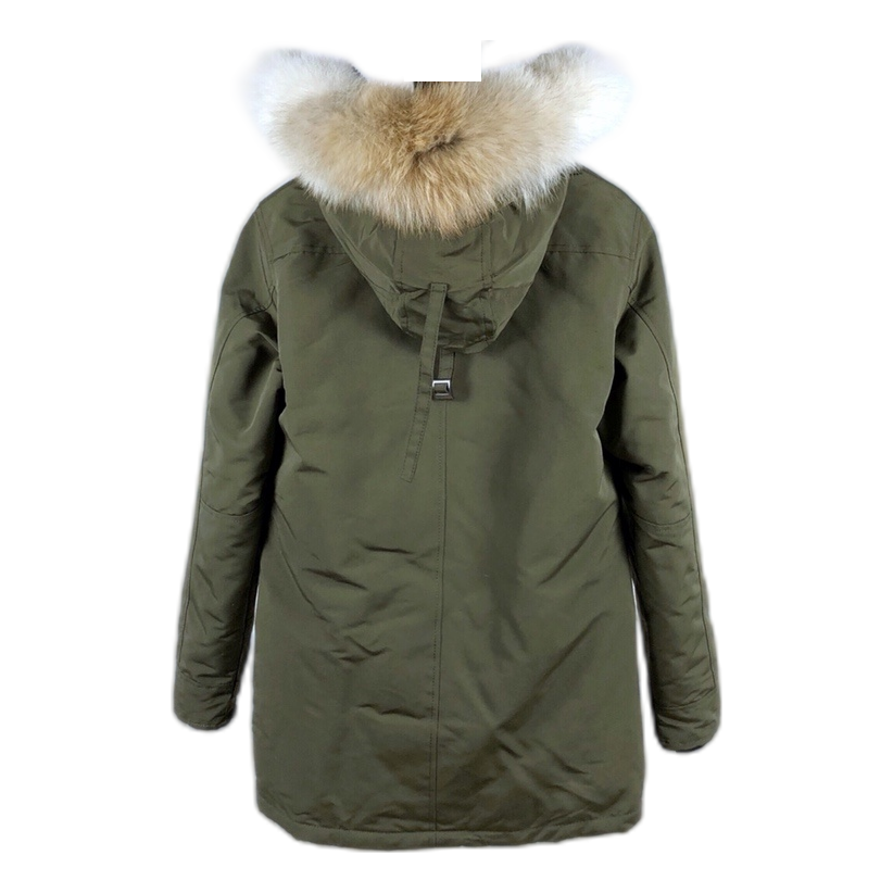 Canada Goose Chateau Parka – Military Green Coyote Fur Trim