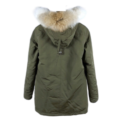 Canada Goose Chateau Parka – Military Green Coyote Fur Trim