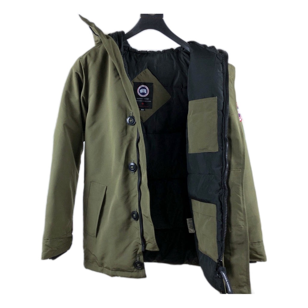 Canada Goose Chateau Parka – Military Green Coyote Fur Trim