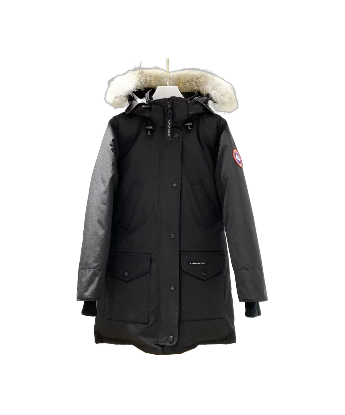 Canada Goose Women’s Trillium Parka – Coyote Fur Trim