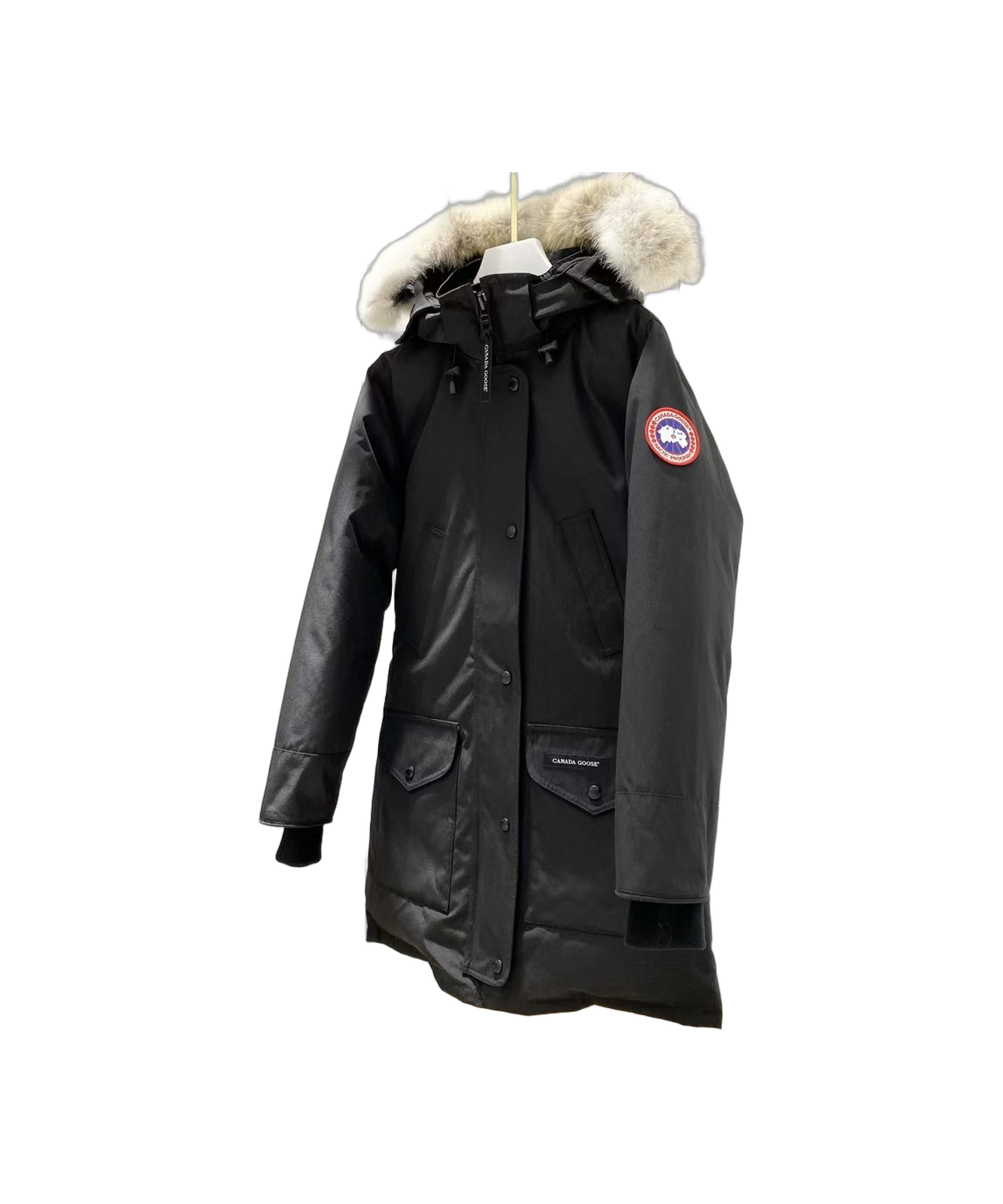 Canada Goose Women’s Trillium Parka – Coyote Fur Trim