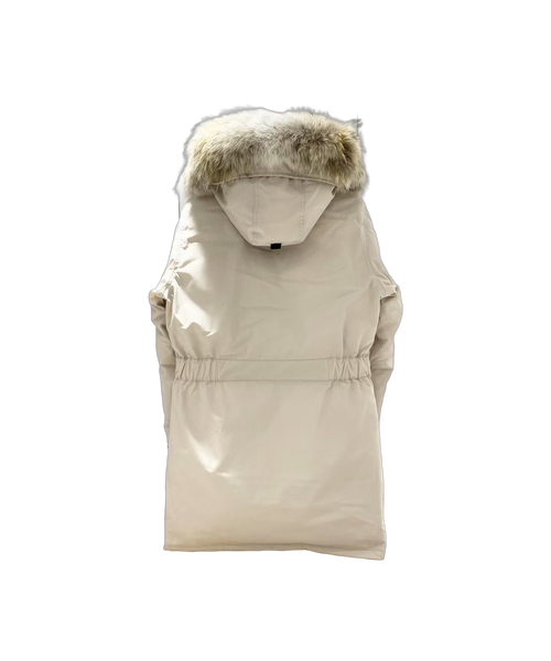 Canada Goose Women’s Trillium Parka – 625-Fill Coyote Fur Edition