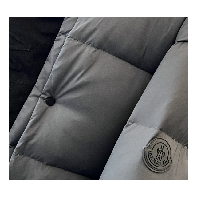 Moncler Contrast-Hood Colour-Block Puffer Jacket – Architecture Edition