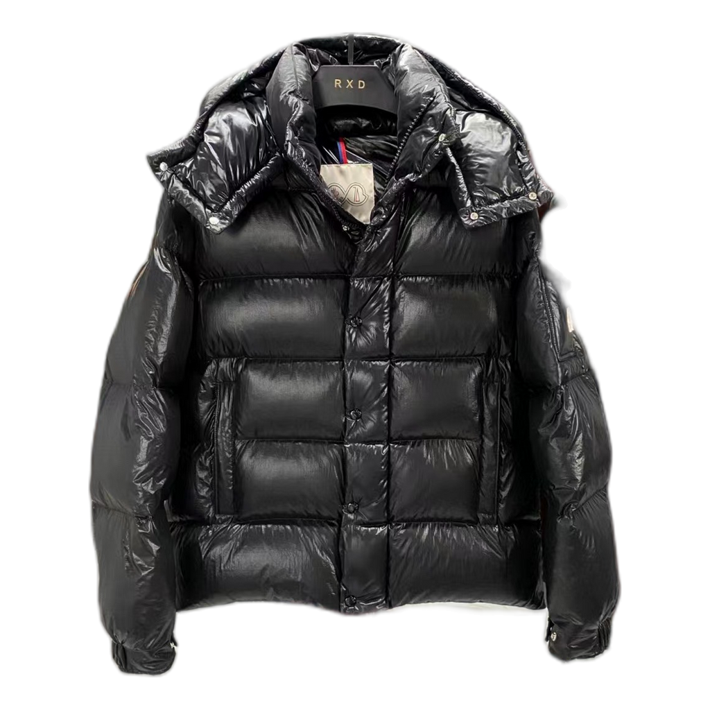Moncler Maya 70th Anniversary Glossy Hooded Puffer Jacket – Statement Edition