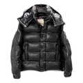 Moncler Maya 70th Anniversary Glossy Hooded Puffer Jacket – Statement Edition