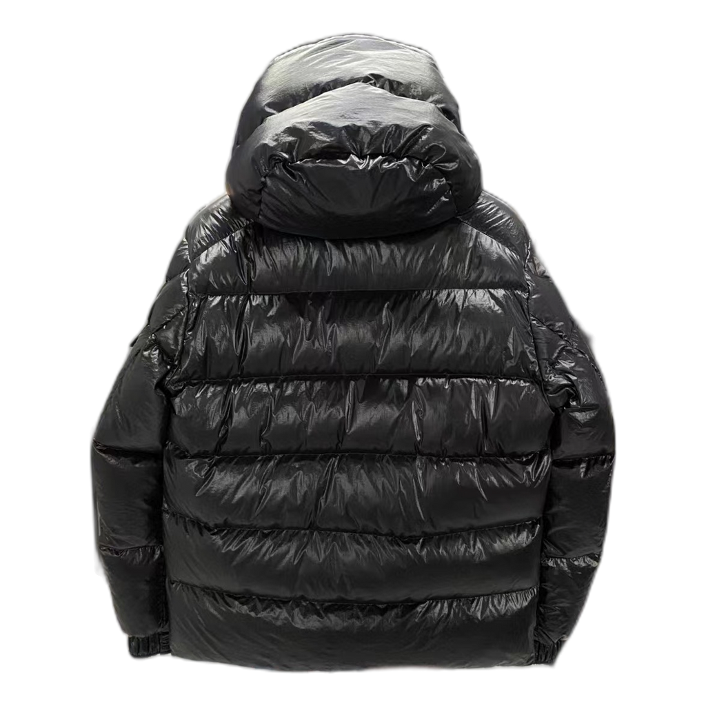 Moncler Maya 70th Anniversary Glossy Hooded Puffer Jacket – Statement Edition