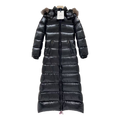 Moncler Hudson Fur-Trim Long Puffer Coat – Statement Edition