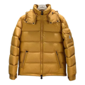Moncler Maya Hooded Puffer Jacket – Yellow