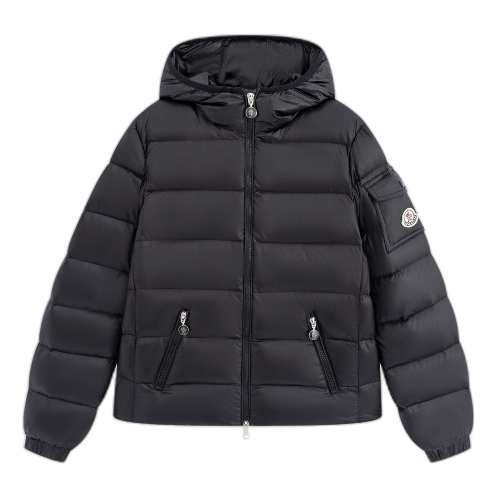 Moncler Gles Fitted Hooded Puffer Jacket – Body-Fit Edition