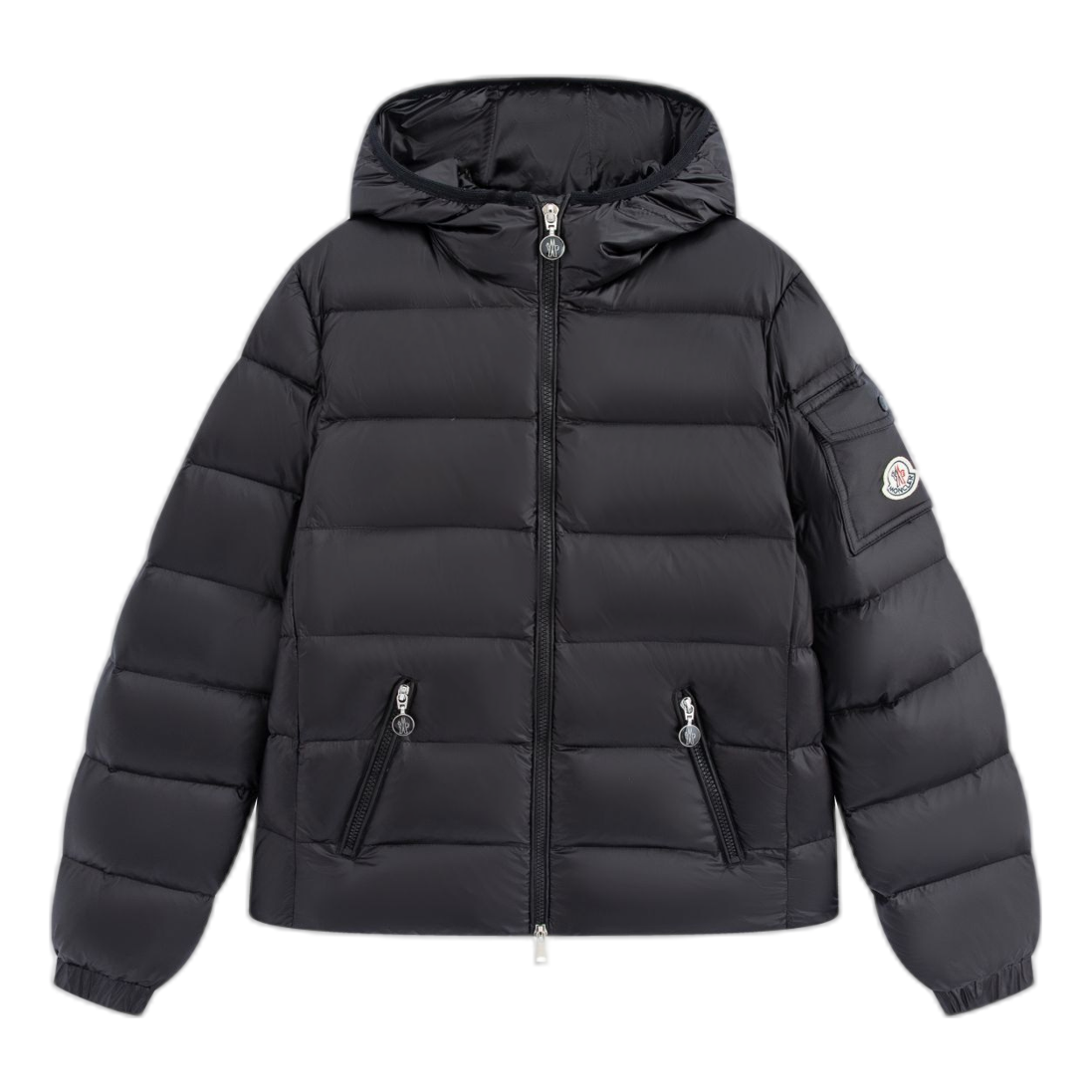 Moncler Gles Fitted Hooded Puffer Jacket – Body-Fit Edition