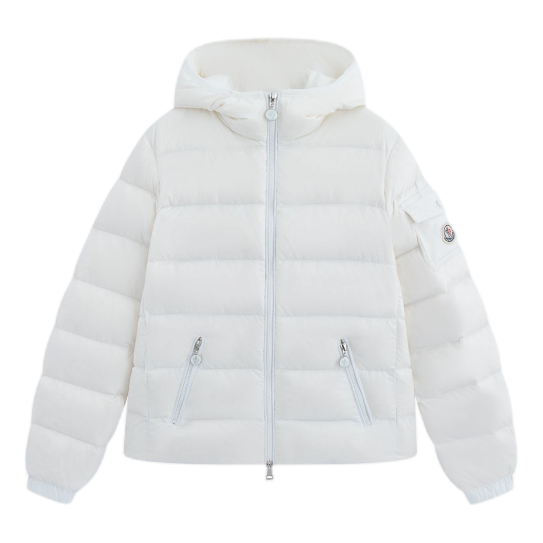 Moncler Gles Fitted Hooded Puffer Jacket – Tailored Edition