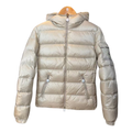 Moncler Gles Glossy Hooded Puffer Jacket – High-Shine Edition