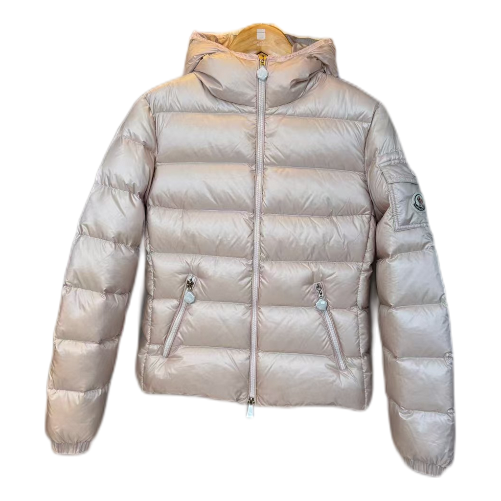 Moncler Gles Glossy Hooded Puffer Jacket – Volume Edition