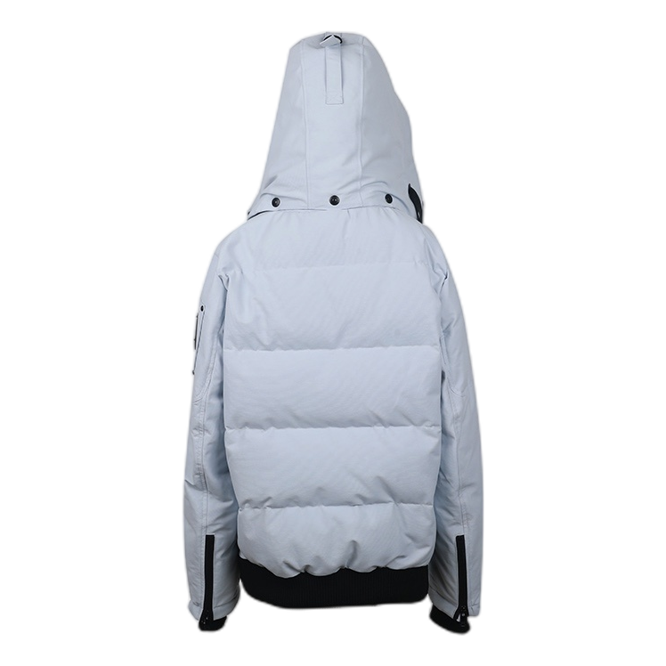 Moose Knuckles Contrast-Pocket Hooded Winter Parka – Colour Block Edition