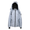Moose Knuckles Contrast-Pocket Hooded Winter Parka – Colour Block Edition