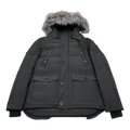 Moose Knuckles Four-Pocket Fur-Trim Hooded Puffer Jacket – Utility Edition