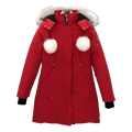 Moose Knuckles Stirling Parka – White Fur Trim Edition