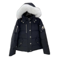 Moose Knuckles Chest-Zip Fur-Trim Hooded Puffer Jacket – Never Settle Edition