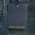 Louis Vuitton LV Leather Back Pocket Straight-Leg Jeans